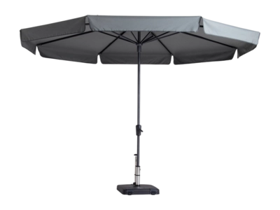 Madison - Parasol Syros - Rond - 350cm - Grijs