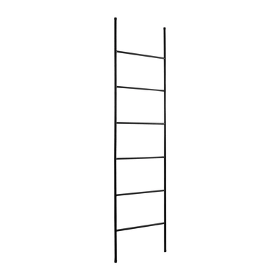 QUVIO Decoratieve ladder - 171 x 41,5 cm - Ijzer - Zwart
