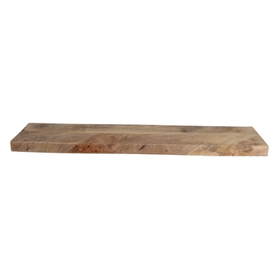 Raw Materials Vintage mango zwevende wandplank naturel