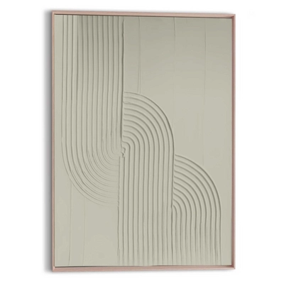 Reinders - Knot Craft Art Schilderij - 70 x 50 cm - Sage Green