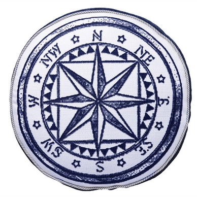 Rivièra Maison North West Sierkussen Navy (40 cm)