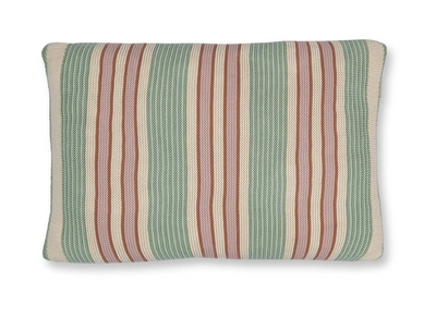Pip Studio Bonsoir Combistripe Sierkussen Groen 40 x 60 cm