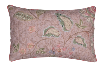 Pip Studio Mumbai Morning Quilted Sierkussen Roze 45 x 70 cm