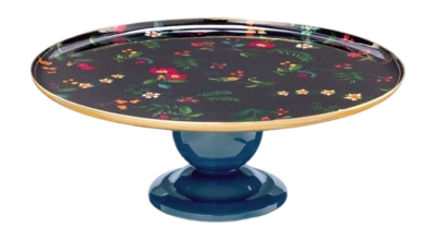 Pip Studio Serveerschaal Berry Blues - Fruitschaal - Blauw - 32x12.5cm