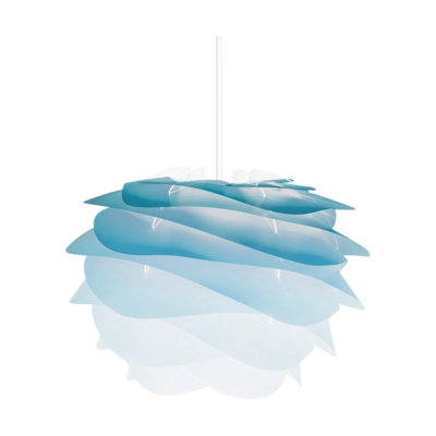 Umage Carmina Mini hanglamp azure blauw - met koordset wit - Ø 32 cm