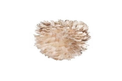 Umage Eos Micro hanglamp light brown - met koordset wit - Ø 22 cm