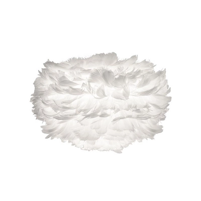 Umage Eos Mini hanglamp white - met koordset zwart - Ø 35 cm